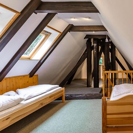 Chata Zvonecek Jiřetín pod Jedlovou Buitenkant foto