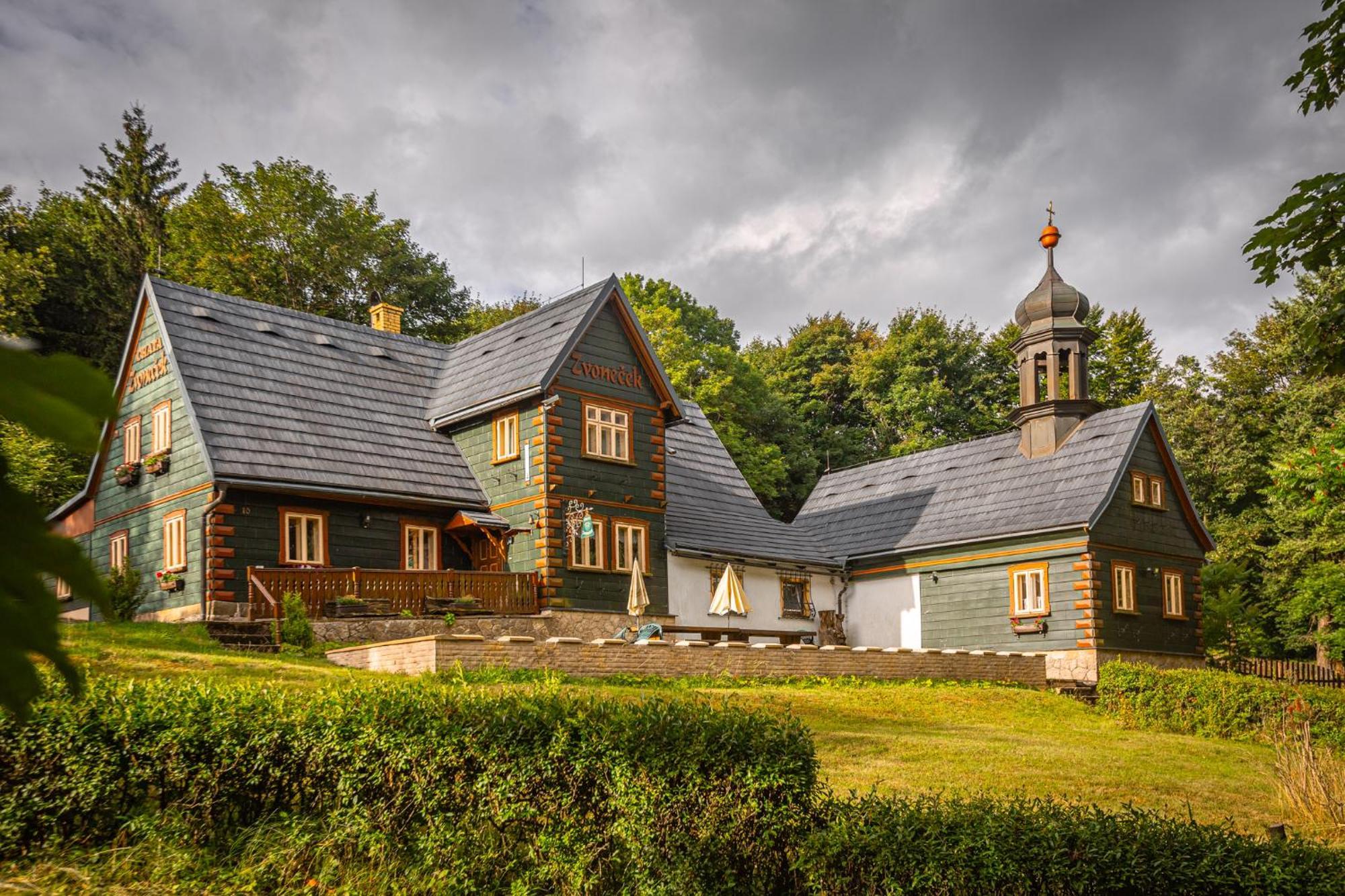 Chata Zvonecek Jiřetín pod Jedlovou Buitenkant foto