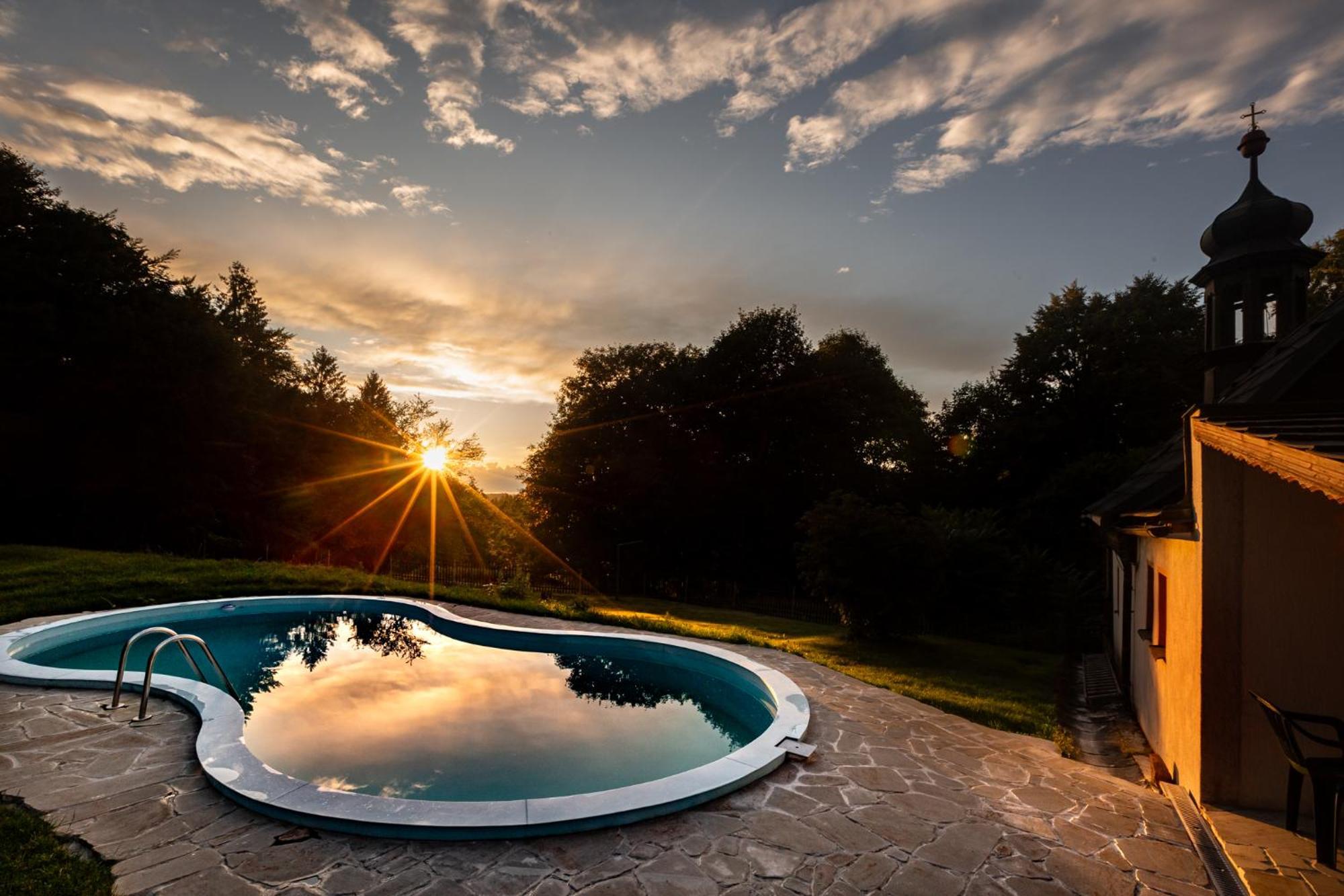 Chata Zvonecek Jiřetín pod Jedlovou Buitenkant foto